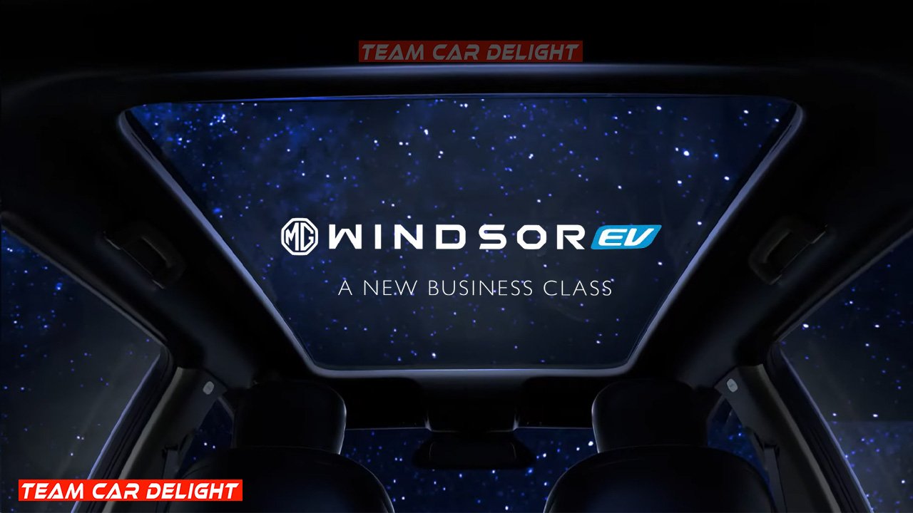 MG Windsor EV Teased