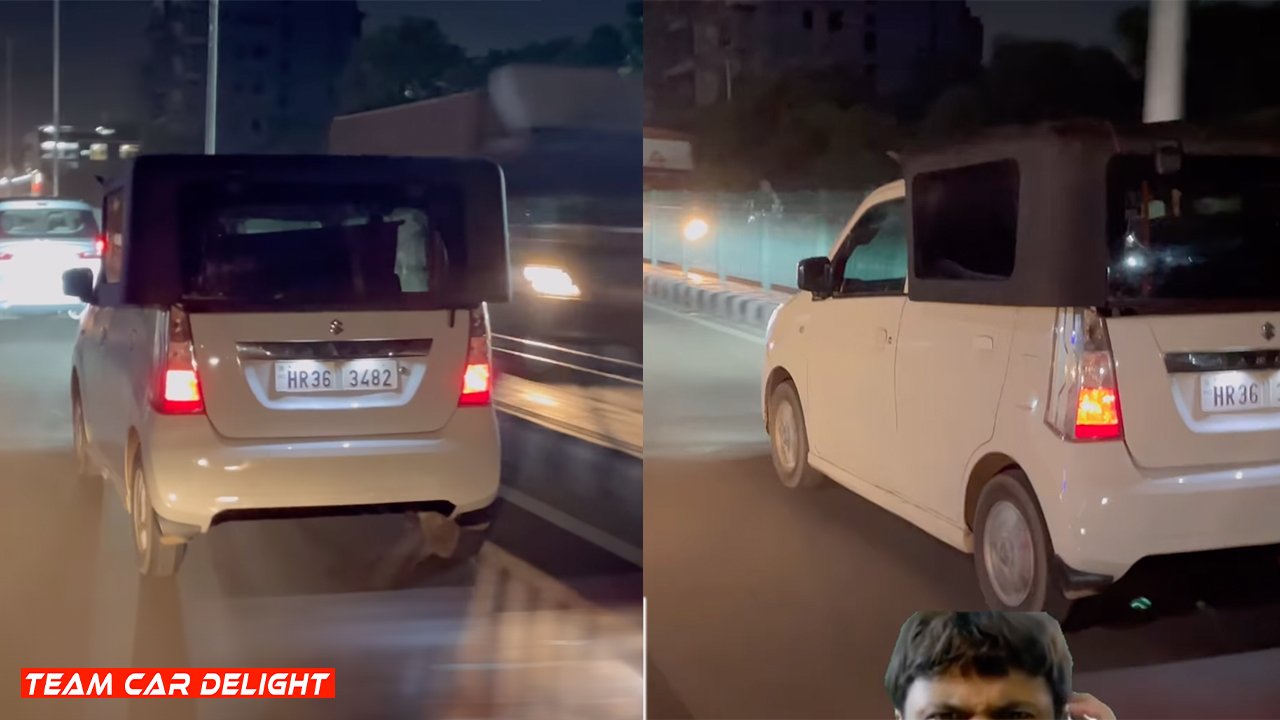 Maruti WagonR with Thar Hard Roof