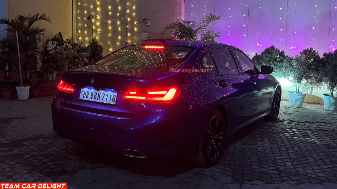 BMW 3 Series Gran Limousine Rear Profile