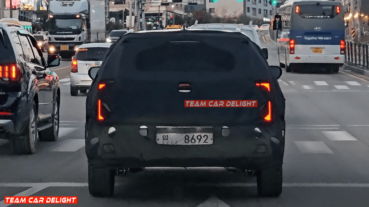 Rear Profile of New-Gen Kia Seltos
