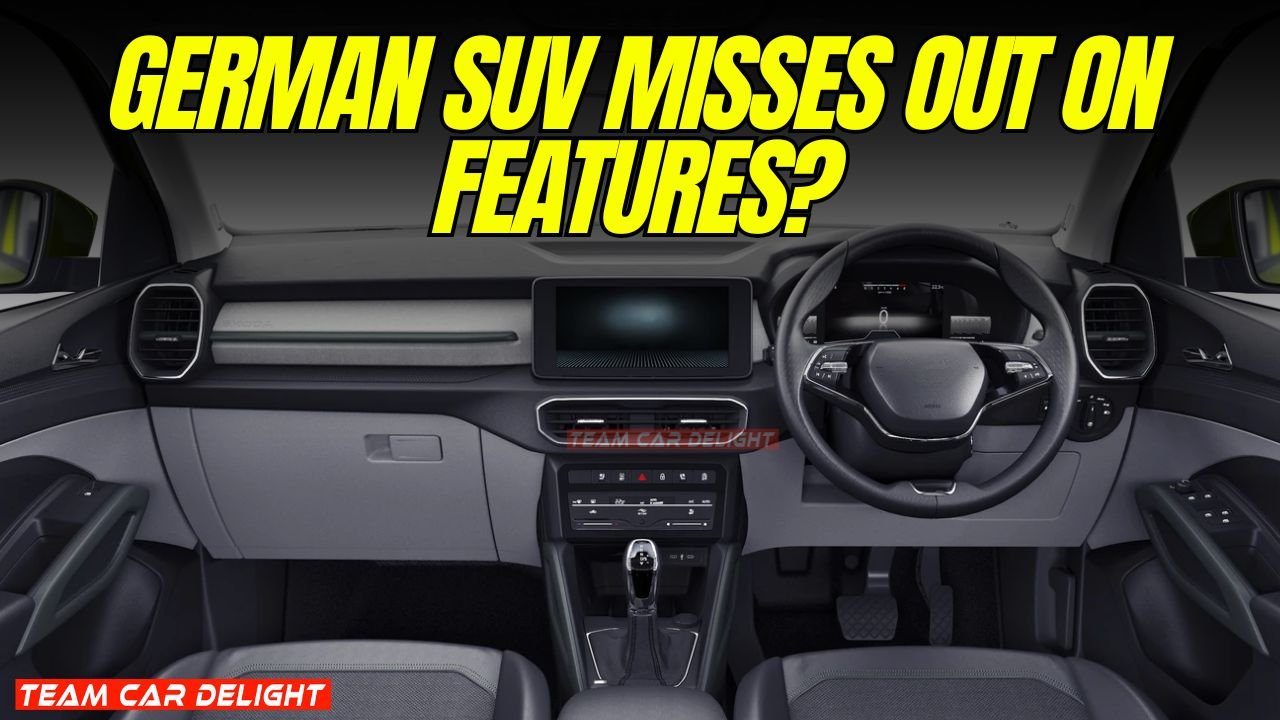 Missing Features on this German SUV!