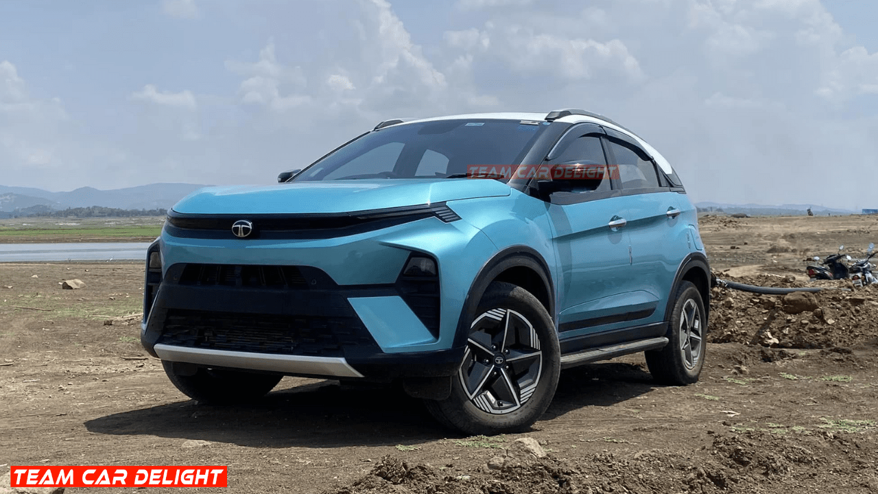 Tata Nexon in Creative Blue Exterior Paint
